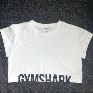gymshark fraction crop top